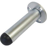 Projection Flanged Satin Nickel Doorstop