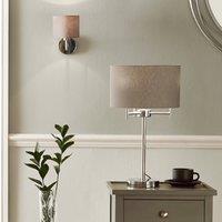 Plaza 3 Light Metal Table Lamp