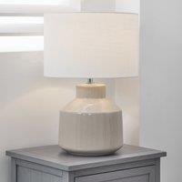 Nora Crackle Effect Table Lamp