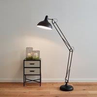 Alonzo Task Floor Lamp Black