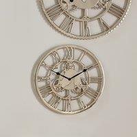 Cog Design Skeleton Wall Clock