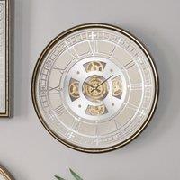 Antique Working Cog Wall Clock