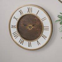 Antique Geo Print Wall Clock