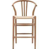 Walsall Set of 2 Bar Stools, Elm