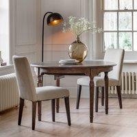 Matola 6 Seater Round Extendable Dining Table