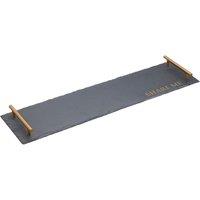 Artes Rectangular Slate Platter Grey