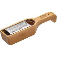 KitchenCraft World of Flavours Italian Bamboo Parmesan Grater