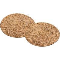 Artes Set of 2 Bamboo Rattan Placemats