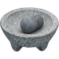 KitchenCraft World of Flavours Granite Mortar and Pestle 20cm