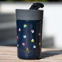 Mini Confetti 300ml Travel Mug, Stainless Steel