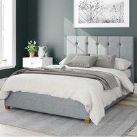 Hepburn Malham Weave Ottoman Bed Frame Sky