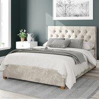 Olivier Mirazzi Velvet Ottoman Bed Cream