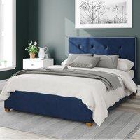 Presley Plush Velvet Ottoman Bed Frame