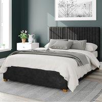 Grant Kimiyo Linen Ottoman Bed grey