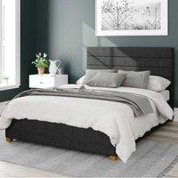 Kelly Malham Weave Ottoman Bed Frame Ebony