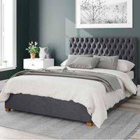 Monroe Plush Velvet Ottoman Bed Frame