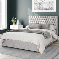 Monroe Pure Pastel Cotton Ottoman Bed Frame