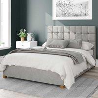 Sinatra Plush Velvet Ottoman Bed Frame