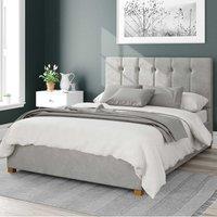 Hepburn Plush Velvet Ottoman Bed Frame