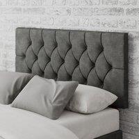 Olivier Kimiyo Linen Headboard Grey