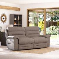 Lulworth 3 Seater Power Recliner Sofa Brown