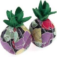 Pattern Weights Pineapples Set of 2