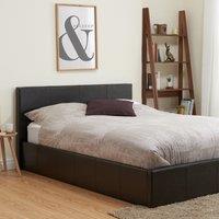 Berlin Ottoman Bed Frame, Faux Leather