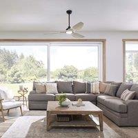 Kichler Imari Ceiling Fan with Light & Remote, 165cm