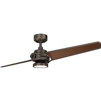 Kichler Xety Ceiling Fan with Light & Remote, 142cm