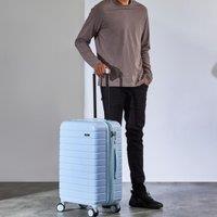 Rock Luggage Novo Suitcase Pale Blue