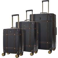 Rock Luggage Vintage Set of 3 Hard Shell Suitcases