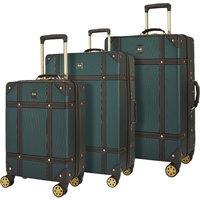 Rock Luggage Vintage Set of 3 Hard Shell Suitcases