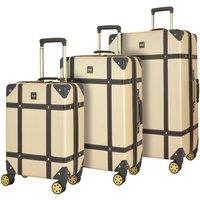 Rock Luggage Vintage Set of 3 Hard Shell Suitcases