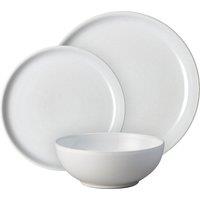 Denby Elements Stone White 12 Piece Dinner Set