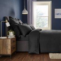 Fogarty Soft Touch Flat Sheet Black