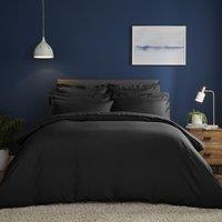 Fogarty Soft Touch Fitted Sheet Black