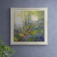 Bluebell Walk by Mark Lambert Framed Print