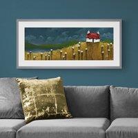 Mustard Croft by Geoff Beckett Framed Print