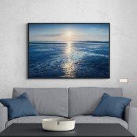 Evening Tide by Mike Shepherd Framed Canvas