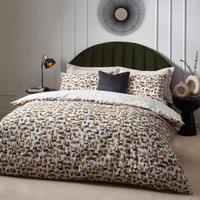 HEM City Cotton Rich Duvet Cover & Pillowcase Set, Multicoloured