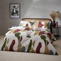 HEM Meta Cotton Rich Duvet Cover & Pillowcase Set