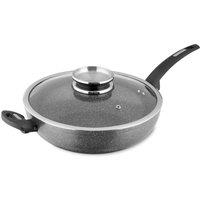 Tower Cerastone Non-Stick 30cm Wok Graphite (Grey)