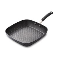 Tower Precision Non-Stick Aluminium Grill Pan, 28cm