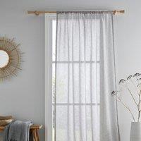 Drift Home Kayla Slot Top Voile Panel Grey