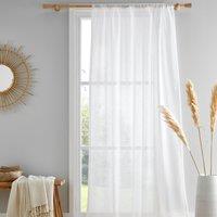 Drift Home Kayla Slot Top Voile Panel White