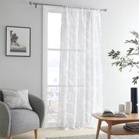 Fusion Matteo Grey Slot Top Voile Panel Grey