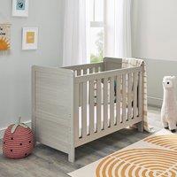 Babymore Caro Mini Cot Bed Grey