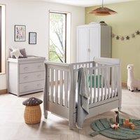 Babymore Eva 3 Piece Nursery Furniture Set Grey