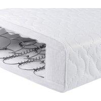 Babymore Deluxe Sprung Cot Mattress White