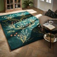 Moorland Floral Wool Rug